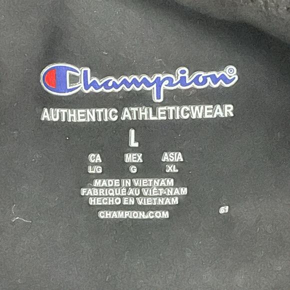 Champion Womens Base Layer Metallic Spellout Leggings Size L Athleisure Stretch - Picture 5 of 9